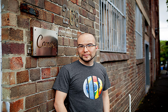 Cameron Adams (BSc, LLB 2002) Co-founder and Chief Product Officer of Canva